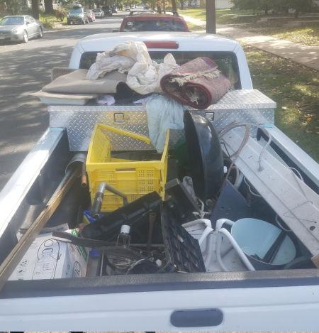 Basement Cleanout & Organization in action