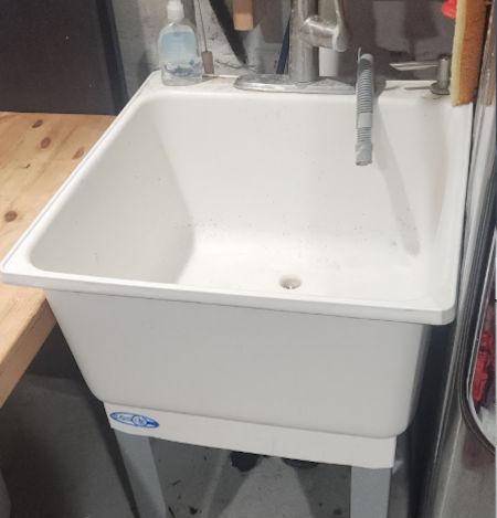 Concrete Slop Sink Replacement