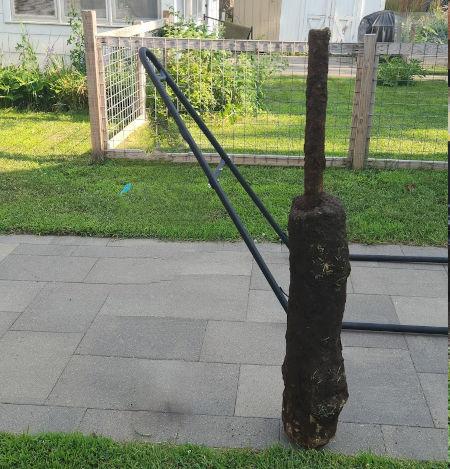 Vintage Clothes Hanger System Excavation